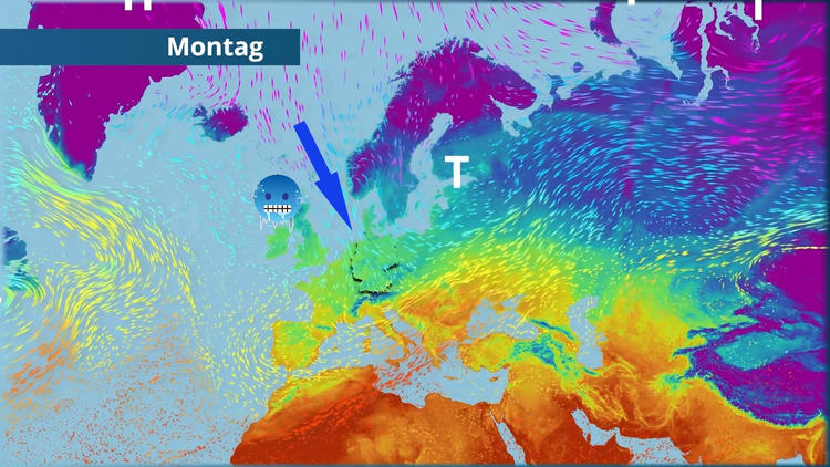 Feuchte Polarluft flutet Deutschland - es wird schneien