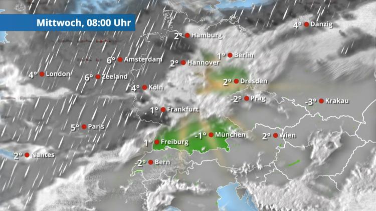 Immer mehr Schnee als Regen