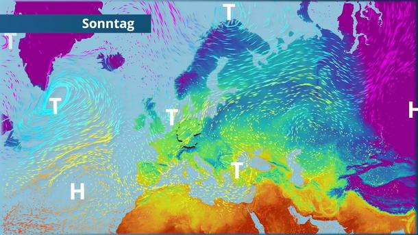 Mildere Luft ist auf dem Vormarsch