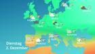 Europa: Wie wird das Wetter?
