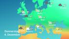 Europa: Wie wird das Wetter?