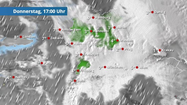 Trübe Aussichten, teils Regen
