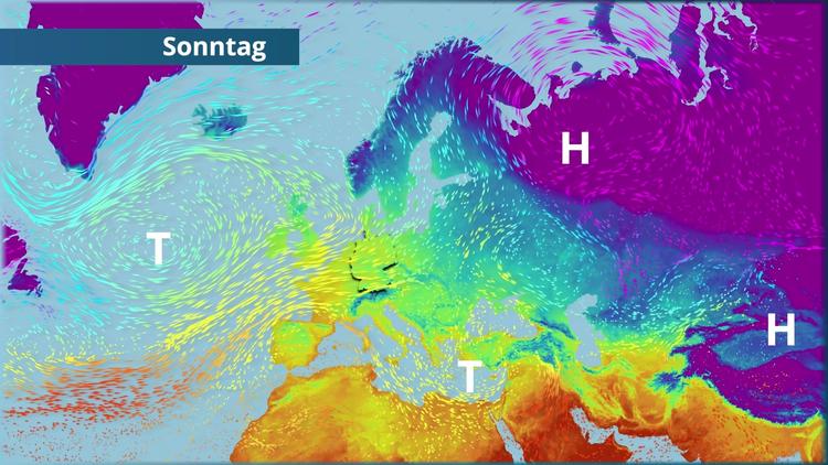 Milde Luft strömt gnadenlos ins Land