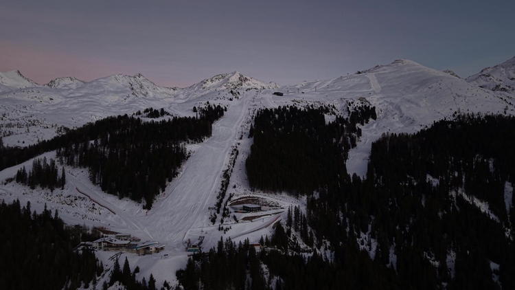 Breite Pisten, sanfte Schwünge - Winterfeeling im Hochgebirge