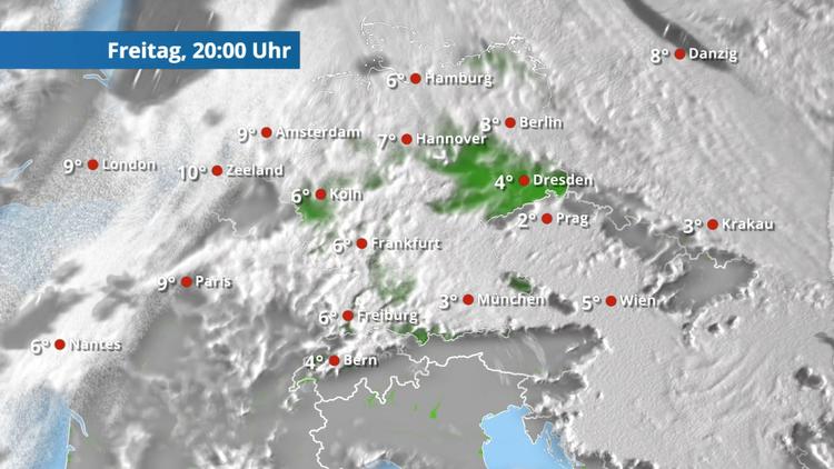 Prognose vom 12. Dezember