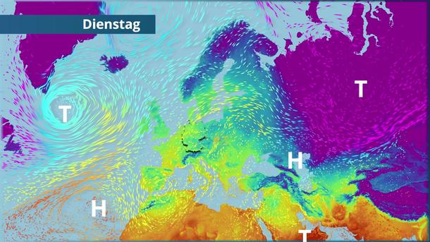 Eisige Winterluft ist hier nicht zu sehen