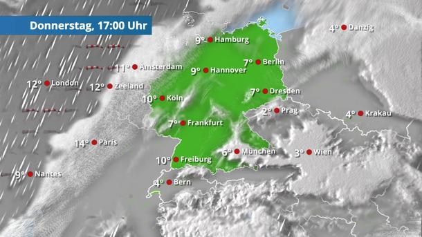 Erst sonnig, später kühler