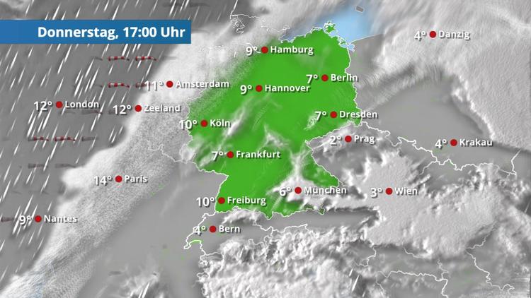 Erst sonnig, später kühler