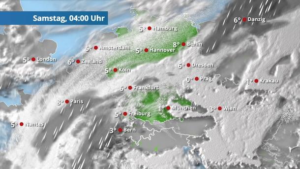 Regen, Nebel, Sonne: Alles mögliche dabei