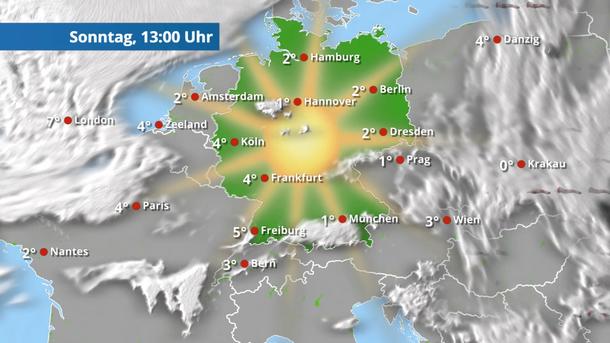 Häufig viel Sonnenschein