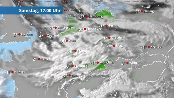 Neue Schneeschauer sind unterwegs