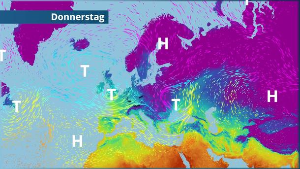 Eisige Luft zum Wochenende - hinter Tief Elli wird es bitterkalt