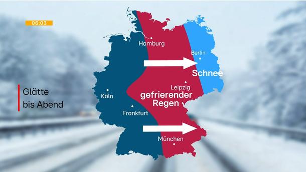Glättelage Deutschland aktuell - Meteorologe informiert!