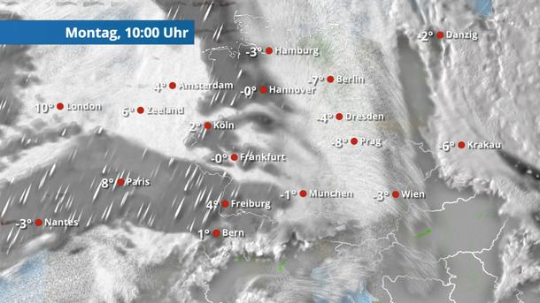 Schnee und Regen über Deutschland: So breitet sich die Glätte jetzt aus