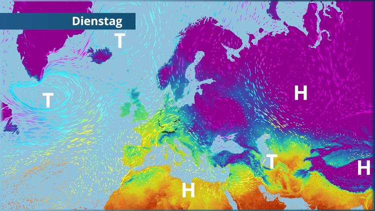 Kurz mal spürbar milder - so taut Deutschland auf