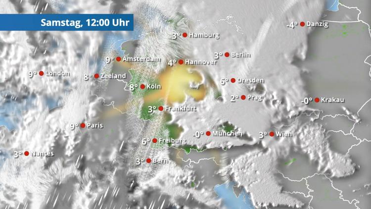 Sonne, Nebel, Hochnebel - und der Regen ist raus!