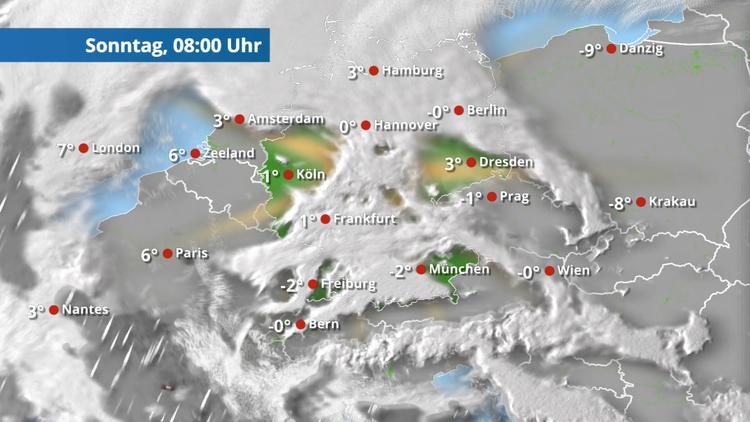 Erst Nebel und Hochnebel, dann vermehrt sonnig!