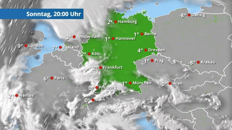 Frostnächte und Sonnentage - so startet die neue Wetterwoche