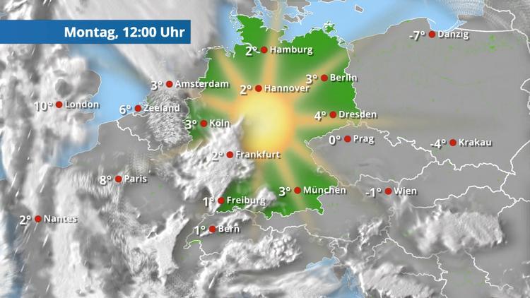 Viel Sonne, nur im Südwesten teils trüb