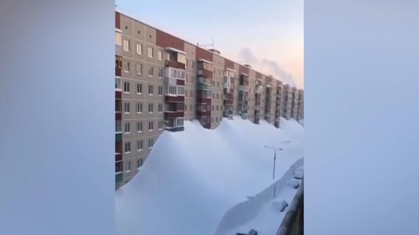 Kamtschatka: Extreme Schneefälle und chaotische Bedingungen