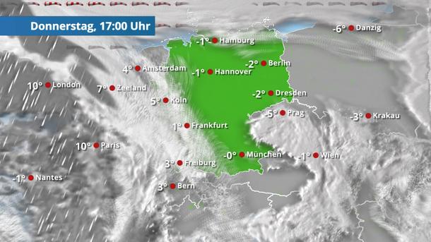 Vorm Wetterwechsel dominiert nochmals oft die Sonne