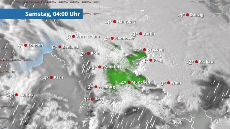 Noch mehr Regen und Schnee