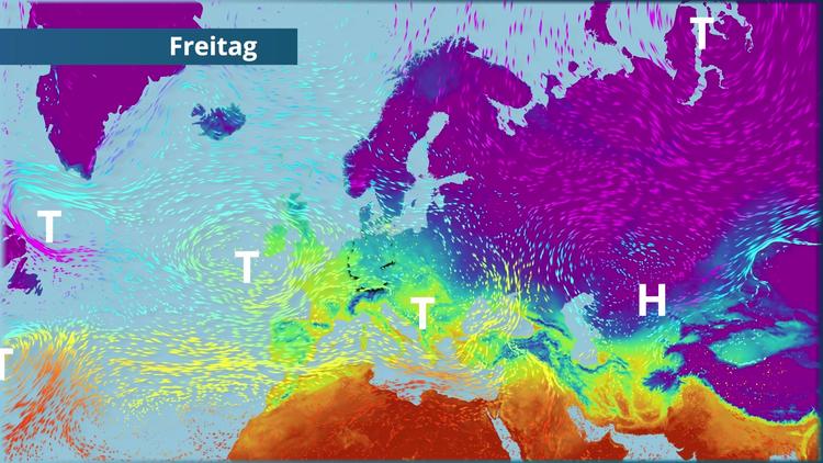 Milde Luft macht einen Bogen um uns