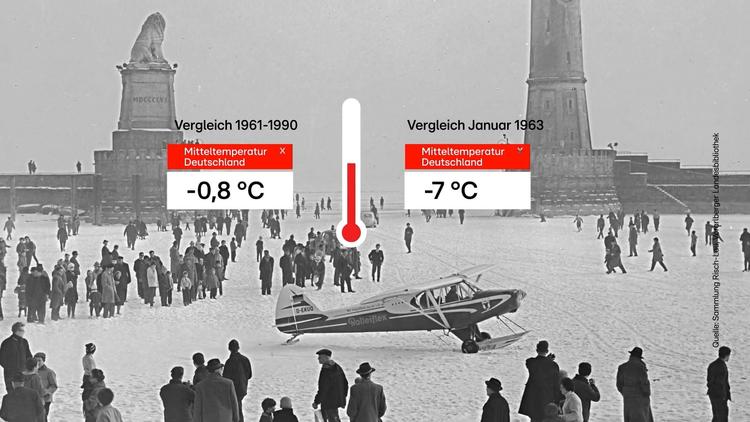 Deutschland erlebt frostige Temperaturen und Schnee