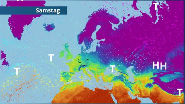 Luftmassengrenze verschärft sich - Frostluft aus Osten meldet sich zurück