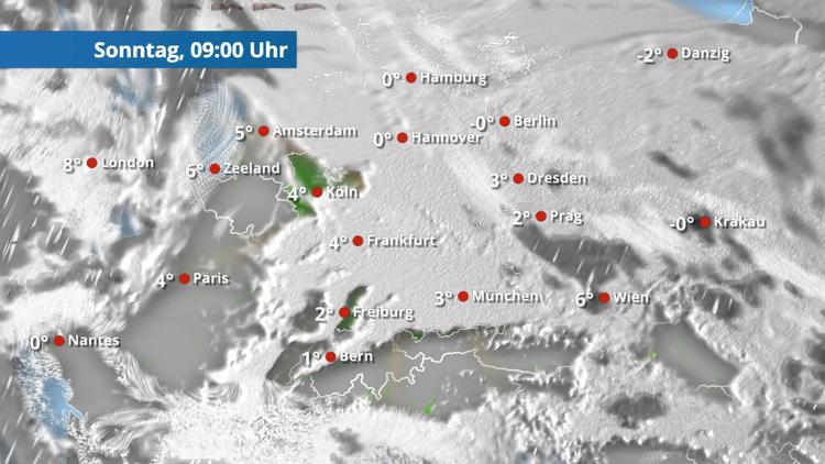Oft wolkig oder dauertrüb, aber meist trocken