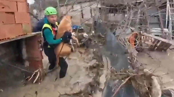 Heftige Unwetter in Andalusien! Tausende Menschen müssen ihre Häuser verlassen