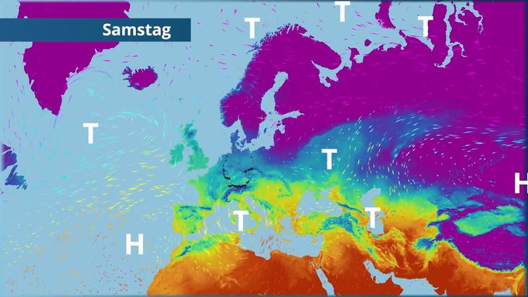 Luftmassengrenze: Kaltluft hält sich im Nordosten weiterhin wacker
