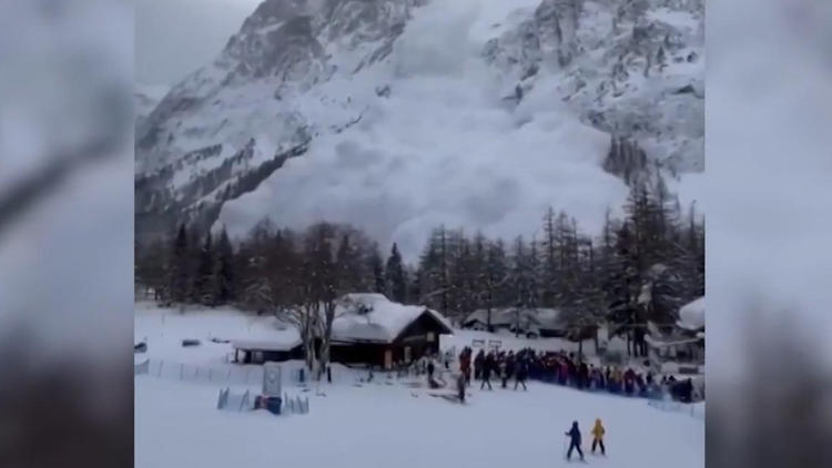 Lawinenalbtraum in Österreich – Fluten in Frankreich