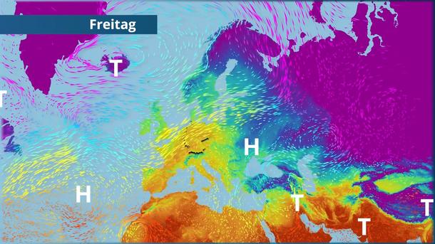 Höhepunkt der Wärme erreicht Deutschland am Freitag
