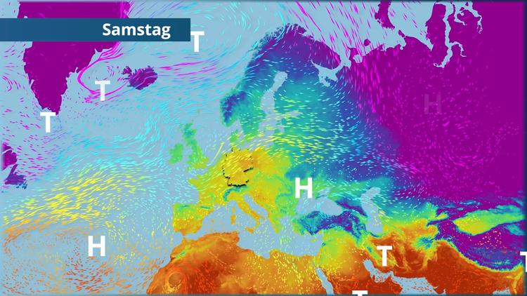 Kleine Achterbahn: Wochenende etwas kühler, dann erneut Frühlingswärme